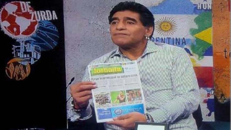 Una década del encuentro inolvidable con Diego Maradona